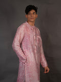 Pink Batik Long Kurta