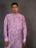 Purple Batik Long Kurta