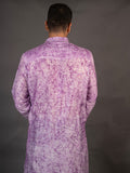 Purple Batik Long Kurta