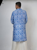 Blue Print Long Kurta