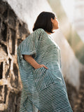 Oversized Deep Green Kaftan Shirt