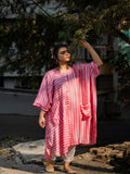 Oversized Onion Pink Kaftan Shirt