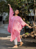 Oversized Onion Pink Kaftan Shirt