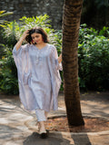 Oversized Grey Kaftan Shirt