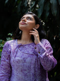 Mauve Batik Kurta