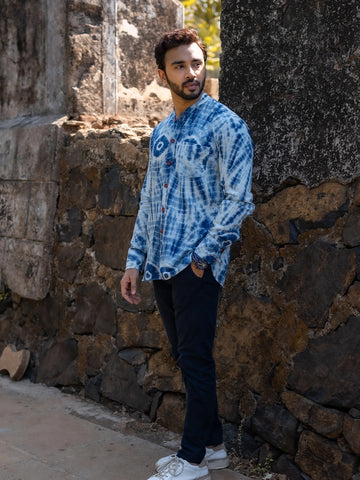 Indigo Tye Dye Shirt