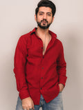 KHADI TOMATO RED SHIRT