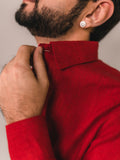 KHADI TOMATO RED SHIRT