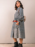 BAGRU POLKA DOT SHIRT DRESS