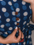 BAGRU POLKA DOT DRESS