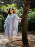 Oversized Grey Kaftan Shirt