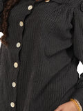 Katha Black Long Shirt