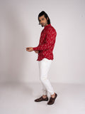 IKAT Red Shirt