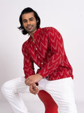 IKAT Red Shirt